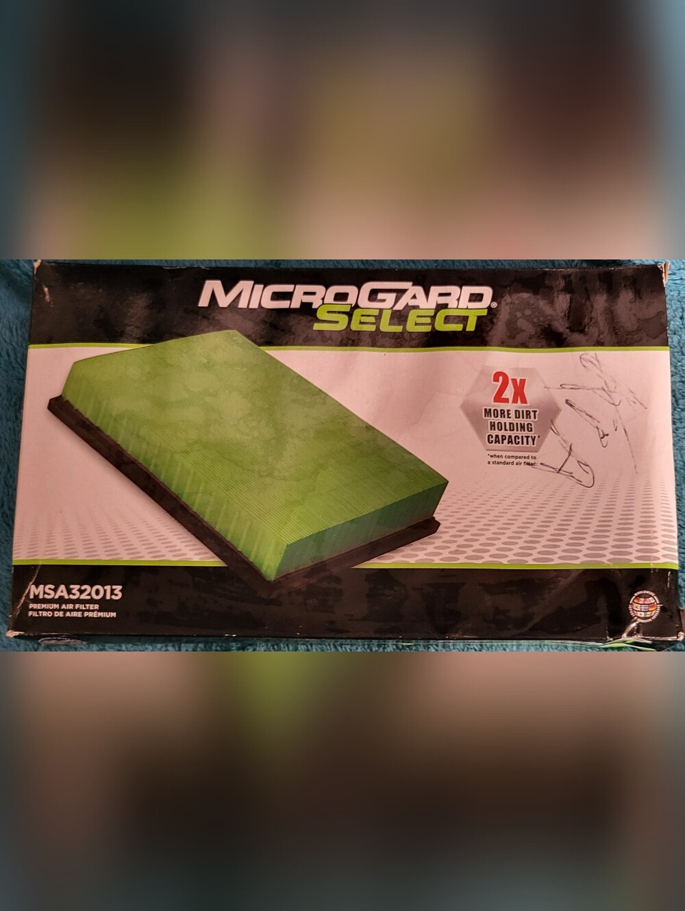 New Microguard Engine Air Filter